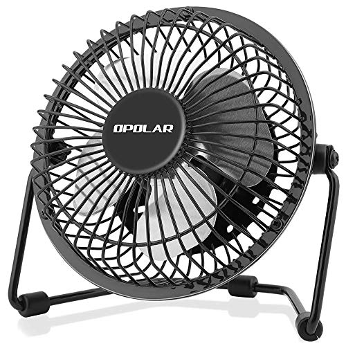 OPOLAR Mini USB Desk Fan | Metal Design, 3.9 ft USB Cord – opolar